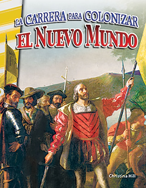 Couverture ebook de La carrera para colonizar el Nuevo Mundo, de Christina Hill