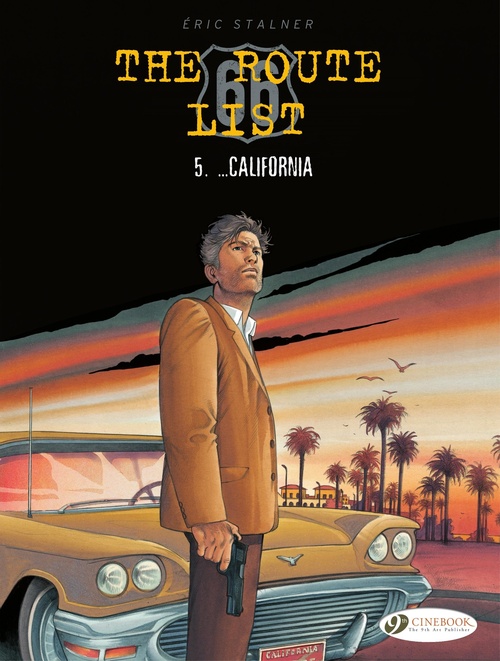 Couverture ebook de The Route 66 List - Volume 5 - California, de Eric Stalner