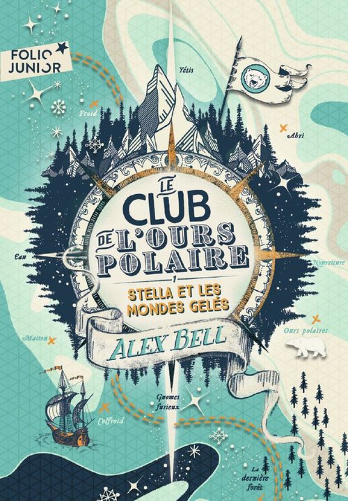 ebook cover of Le Club de l'Ours Polaire (Tome 1) - Stella et les mondes gelés, by Axel Bell, Tomislav Tomic