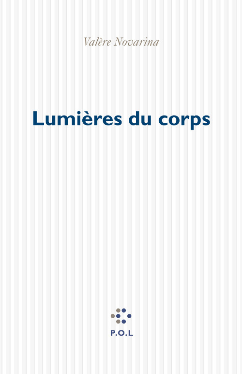 Couverture ebook de Lumières du corps, de Valère Novarina