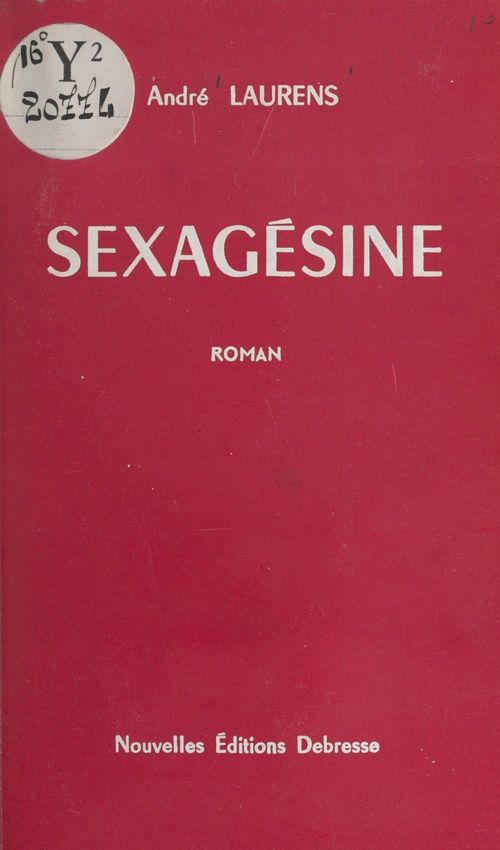 ebook cover of Sexagésine, by Andre Laurens