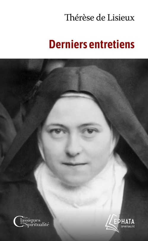 Couverture ebook de Derniers entretiens, de Sainte Thérèse de Lisieux