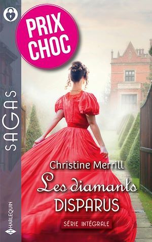 Couverture ebook de Les diamants disparus, de Christine Merrill