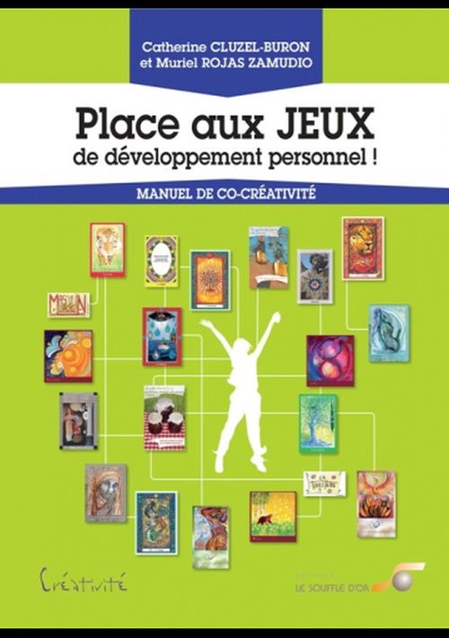Couverture ebook de Place aux jeux développement personnel !, de Catherine Cluzel-buron, Muriel Rojas Zamudio