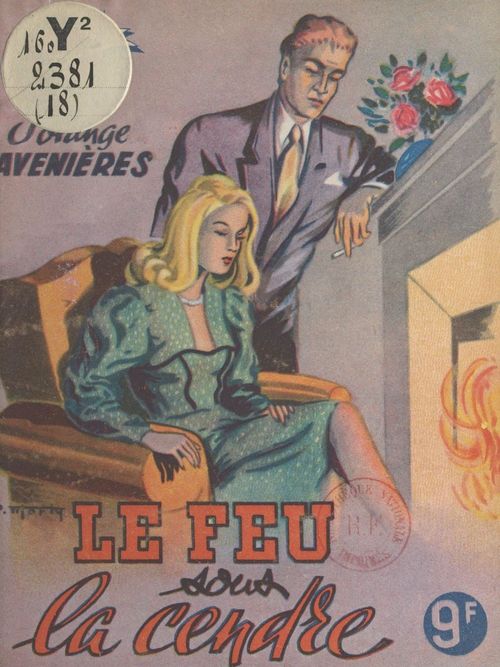 Couverture ebook de Le feu sous la cendre, de Solange Avenieres