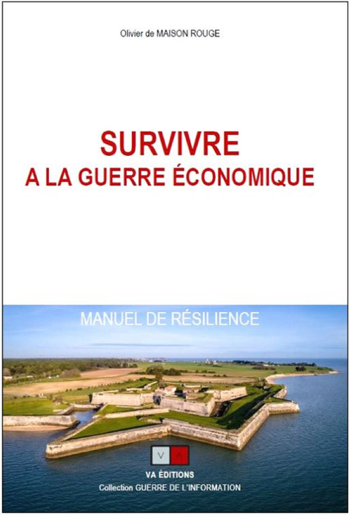 ebook cover of Survivre à la guerre économique ; Manuel de résilience, by Olivier  De Maison Rouge