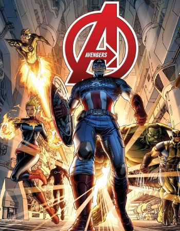 Couverture ebook de Avengers (2013) T01, de Jonathan Hickman, Adam Kubert