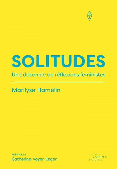 Couverture ebook de Solitudes, de Marilyse Hamelin