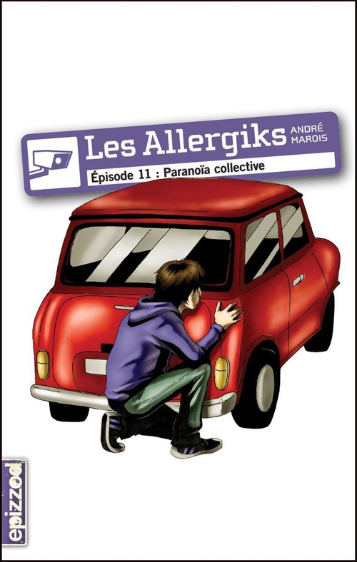 ebook cover of Paranoïa collective, by André Marois