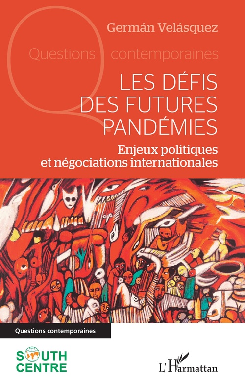 Couverture ebook de Les défis des futures pandémies, de German Velasquez