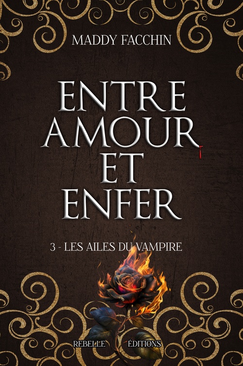 ebook cover of Entre amour et enfer 3, by Maddy Facchin