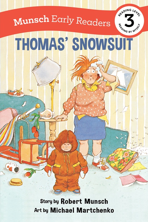 Couverture ebook de Thomas' Snowsuit Early Reader, de Robert Munsch