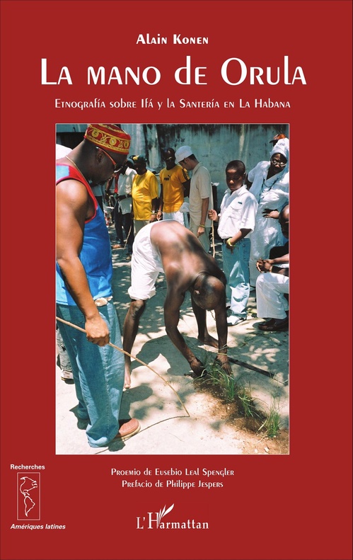 Couverture ebook de La mano de Orula, de Alain Konen