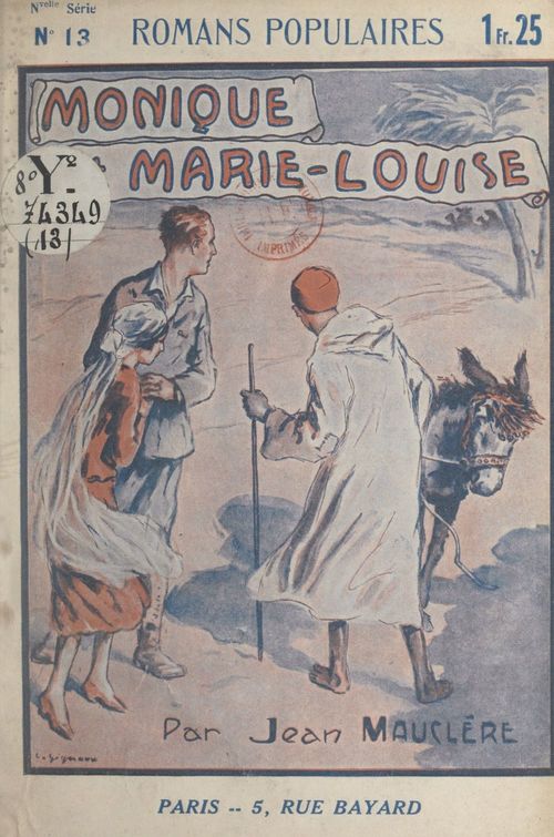 ebook cover of Monique et Marie-Louise, by Jean Mauclere