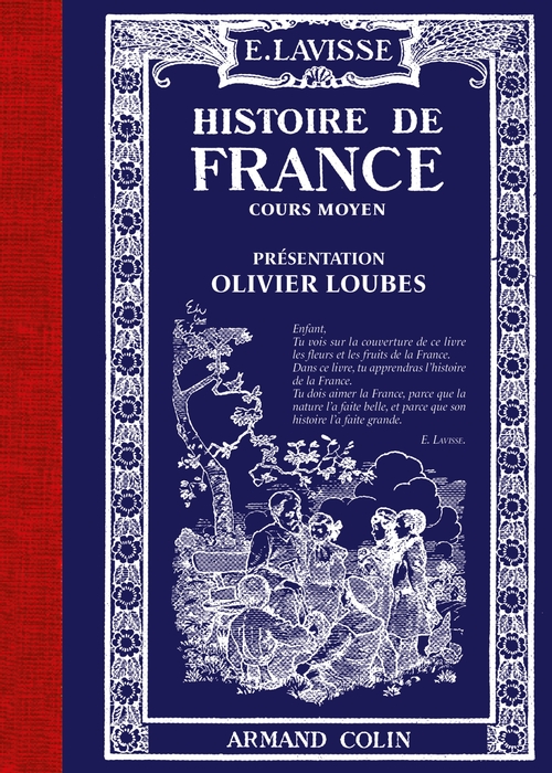 Couverture ebook de Histoire de France - Cours moyen, de Ernest Lavisse