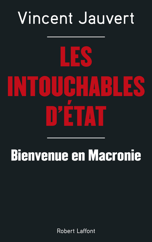 Couverture ebook de Les Intouchables, de Vincent Jauvert