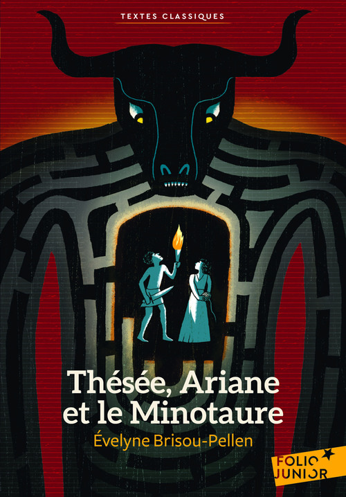 ebook cover of Thésée, Ariane et le Minotaure, by Evelyne Brisou-Pellen, Rémi Saillard