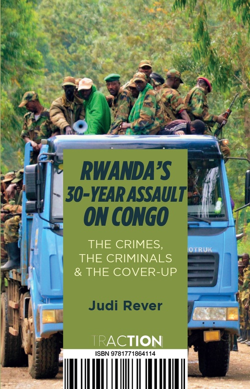 ebook cover of Rwanda's 30-Year Assault on Congo, by Judi Rever