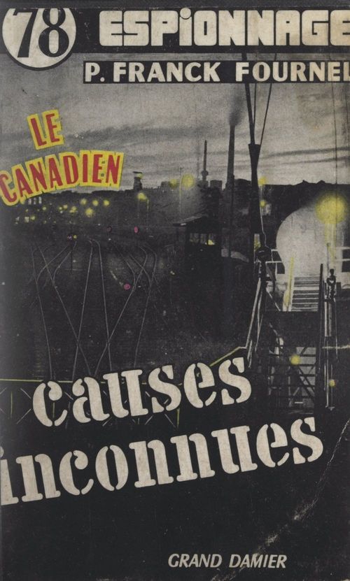 Couverture ebook de Causes inconnues, de P.-Franck Fournel
