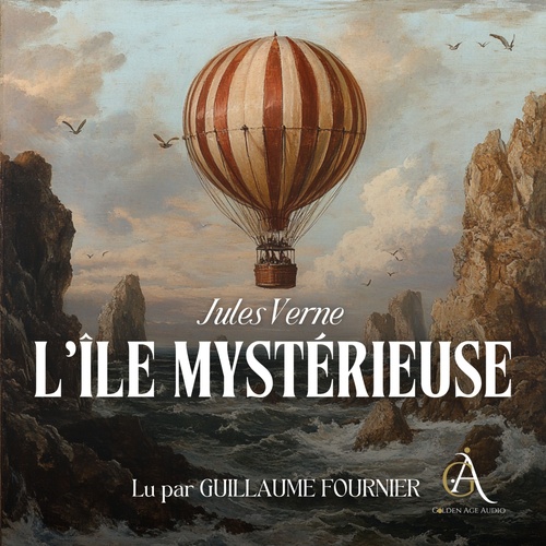 Couverture audiobook de L'Île mystérieuse - Livre Audio, de Jules Verne, Livres audio en français