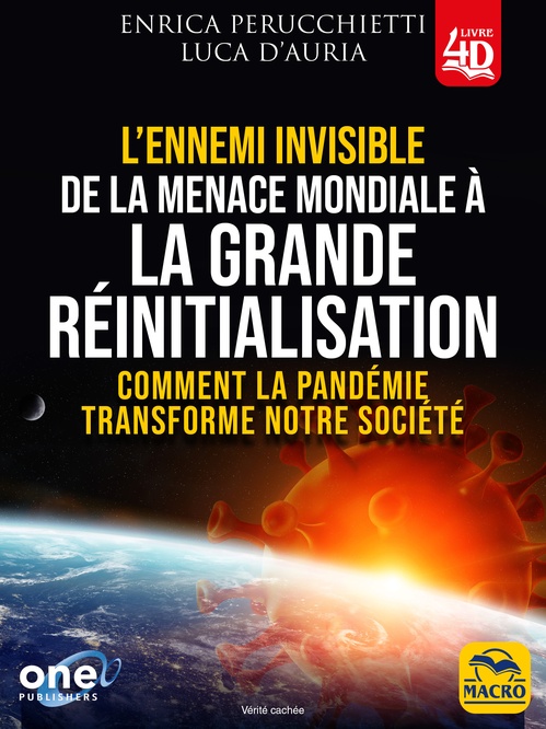 ebook cover of L'ennemi invisible 4D. De la menace mondiale à la grande reinitialisation, by Luca d' Auria, Enrica Perucchietti