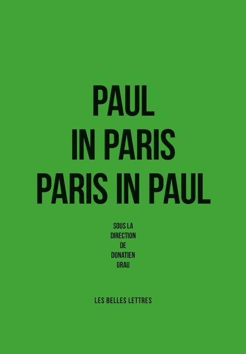 Couverture ebook de Paul in Paris/Paris in Paul, de Donatien Grau
