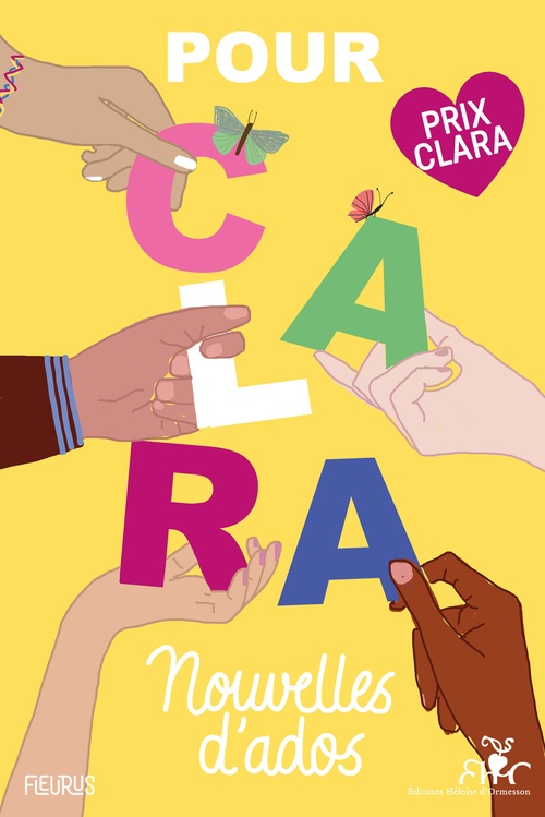 Couverture ebook de Pour Clara. Nouvelles d'ados. Prix Clara 2025, de Collectif