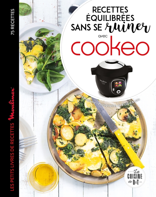 ebook cover of Recettes équilibrées sans se ruiner avec Cookeo, by Julie Maurence
