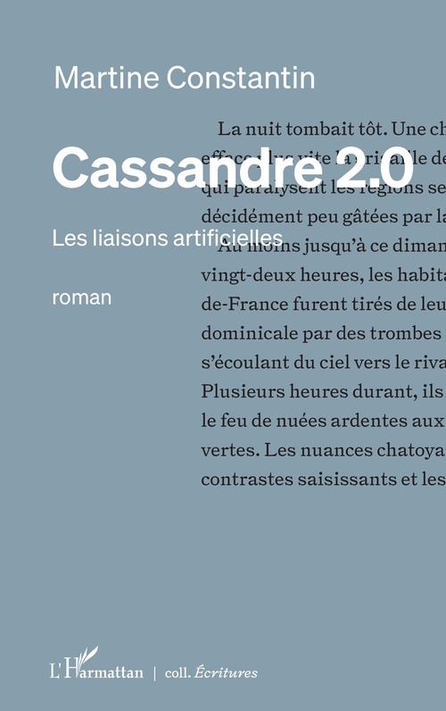 Couverture ebook de Cassandre 2.0, de Martine Constantin
