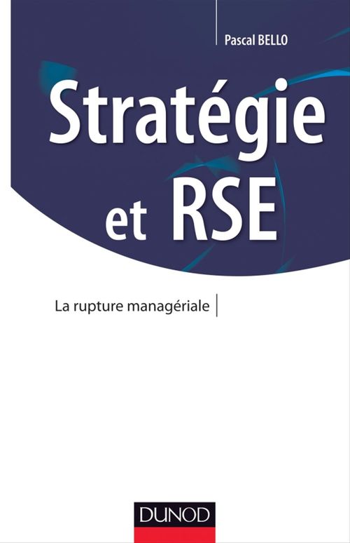ebook cover of Stratégie et RSE, by Pascal Bello