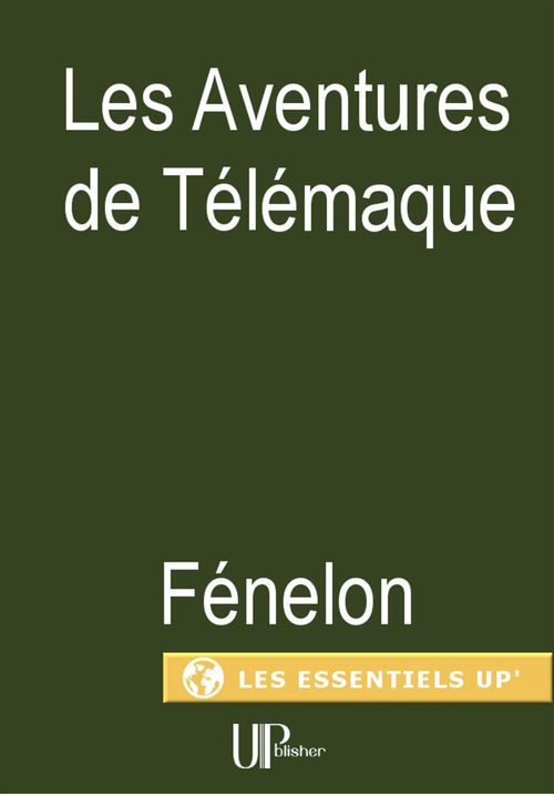 ebook cover of Les aventures de Télémaque, by Francois Fenelon