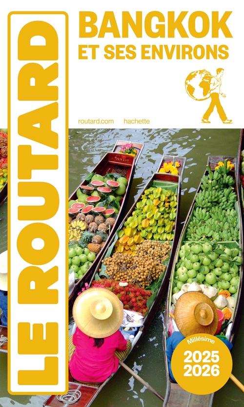 Couverture ebook de Guide du Routard Bangkok 2025/26, de Collectif