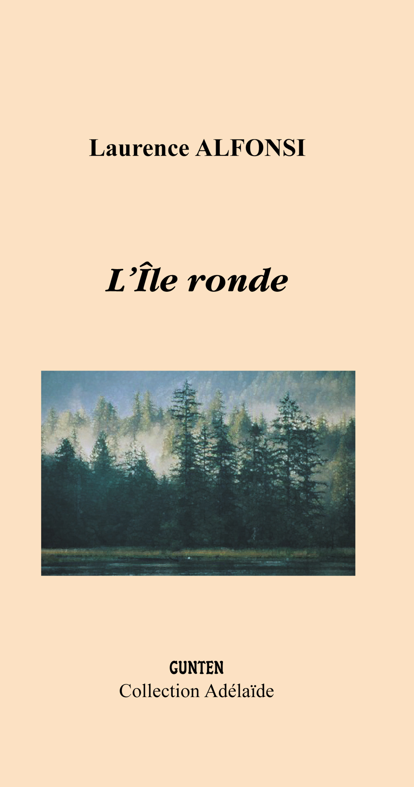 Couverture ebook de L'île ronde, de Laurence Alfonsi
