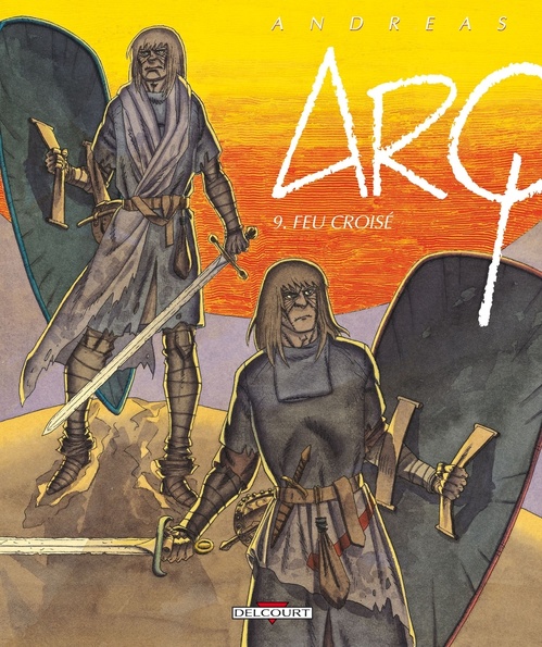 Couverture ebook de Arq T09 - Feu croisé, de Elena Andreas