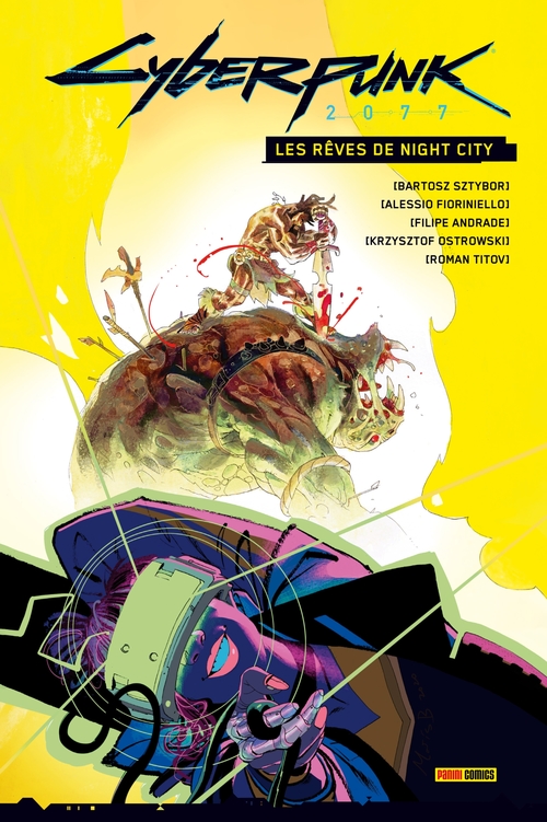 ebook cover of Cyberpunk 2077: Les rêves de Night City, by Bartosz Sztybor