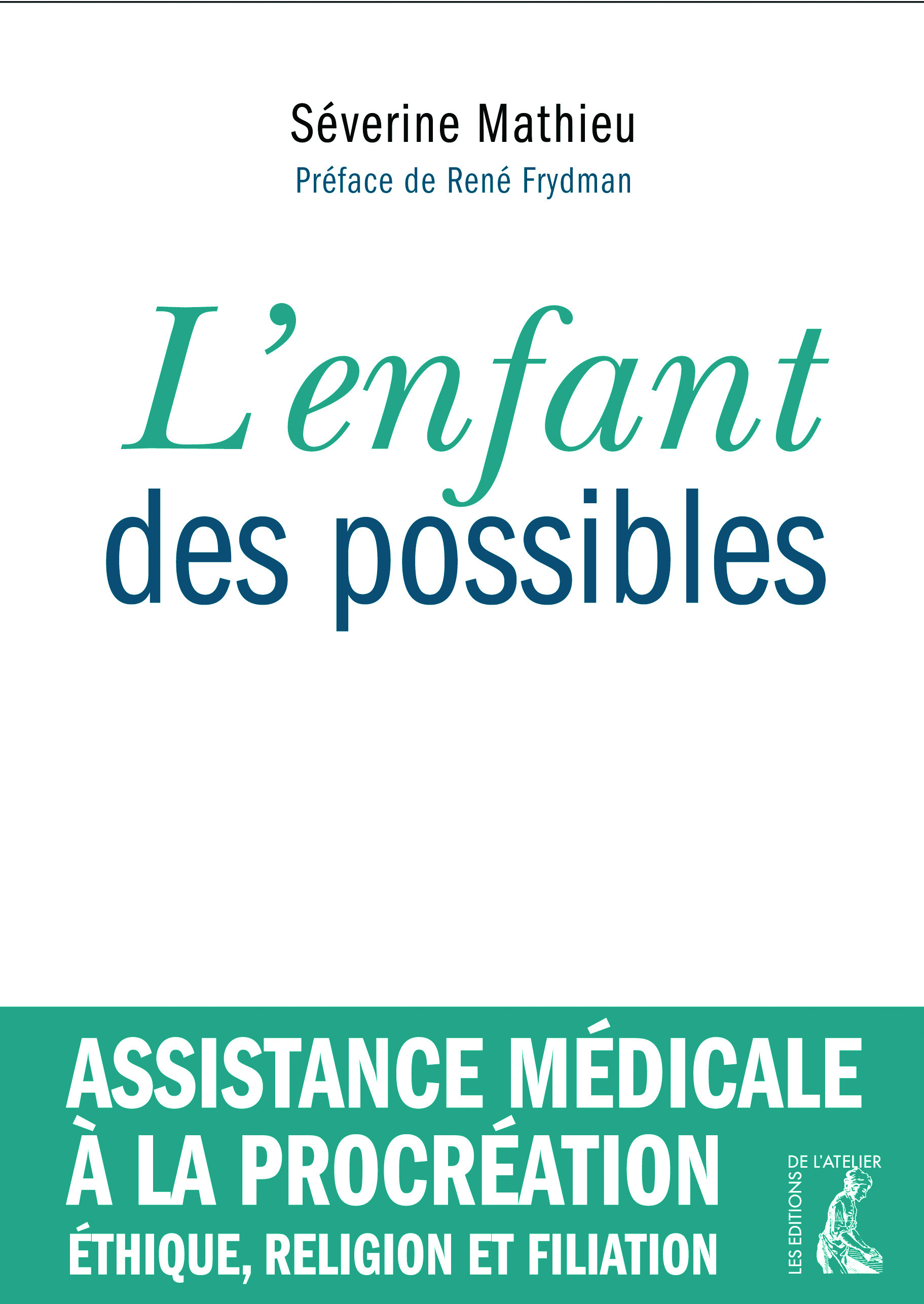 Couverture ebook de L'enfant des possibles, de Séverine Mathieu