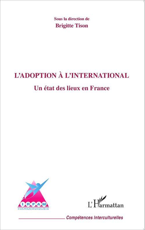 Couverture ebook de L'adoption à l'international, de Brigitte Tison