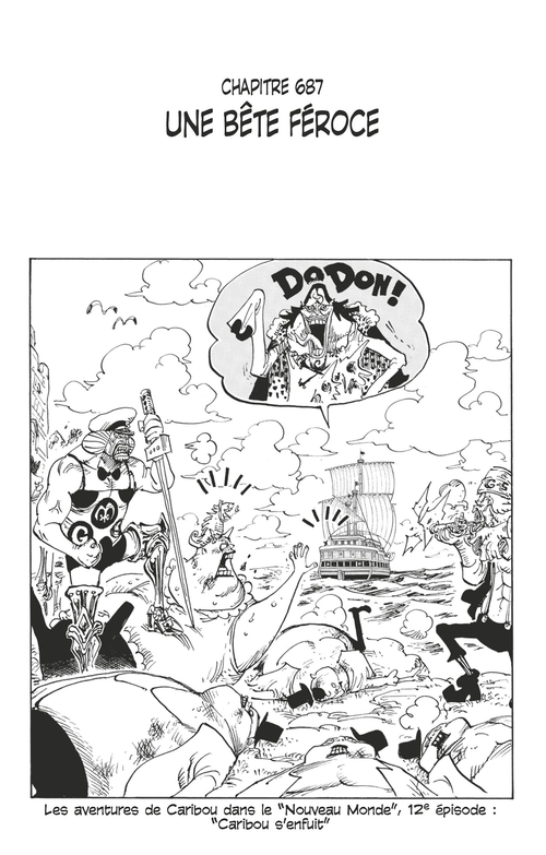 Couverture ebook de One Piece édition originale - Chapitre 687, de Eiichiro Oda