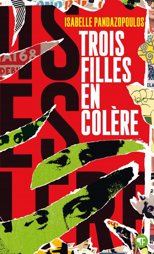 Couverture ebook de Trois filles en colère, de Isabelle Pandazopoulos