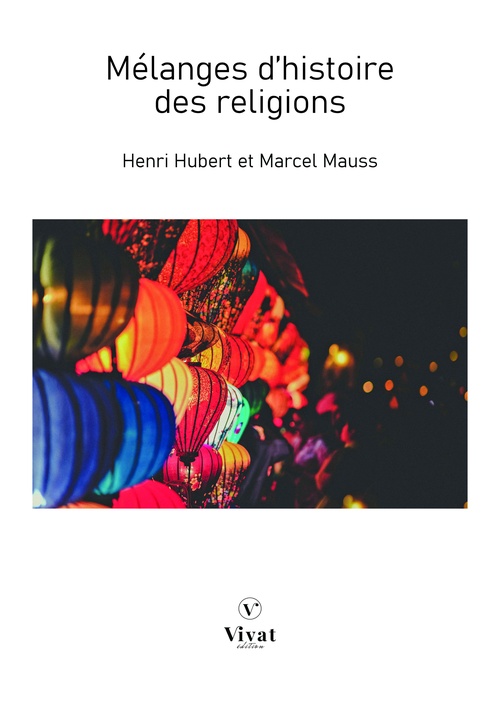 ebook cover of Mélanges d'histoire des religions, by Henri Hubert, Marcel Mauss