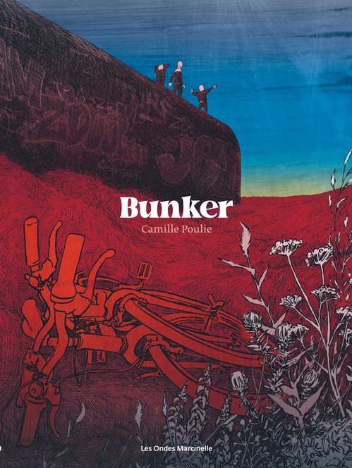 Couverture ebook de Bunker, de Camille Poulie