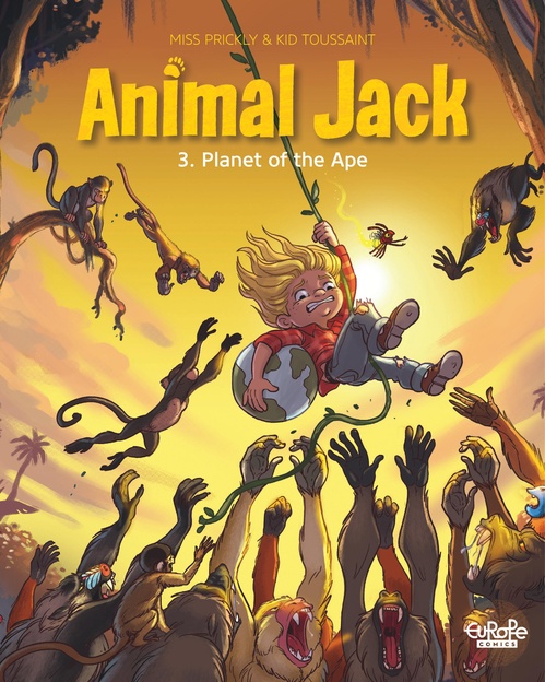 ebook cover of Animal Jack - Volume 3 - Planet of the Ape, by Kid Toussaint