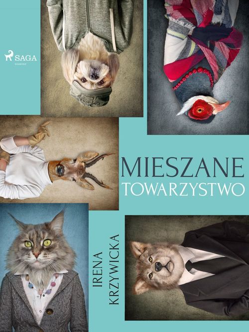 Couverture ebook de Mieszane towarzystwo, de Irena Krzywicka