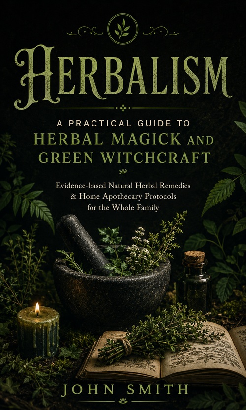 ebook cover of Herbalism: A Practical Guide to Herbal Magick and Green Witchcraft, by John Smith