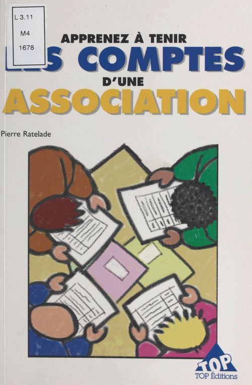 ebook cover of Apprenez à tenir les comptes d'une association : méthode simple et pratique pour les non-comptables, by Pierre Ratelade