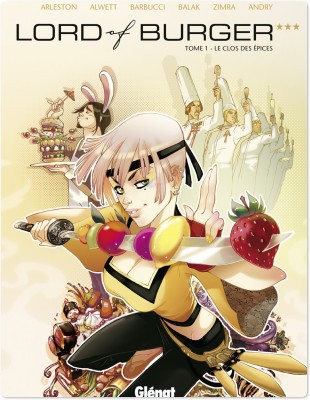 Couverture ebook de Lord of burger - Tome 01 NE, de Zimra, Balak, Arleston, Audrey Alwett