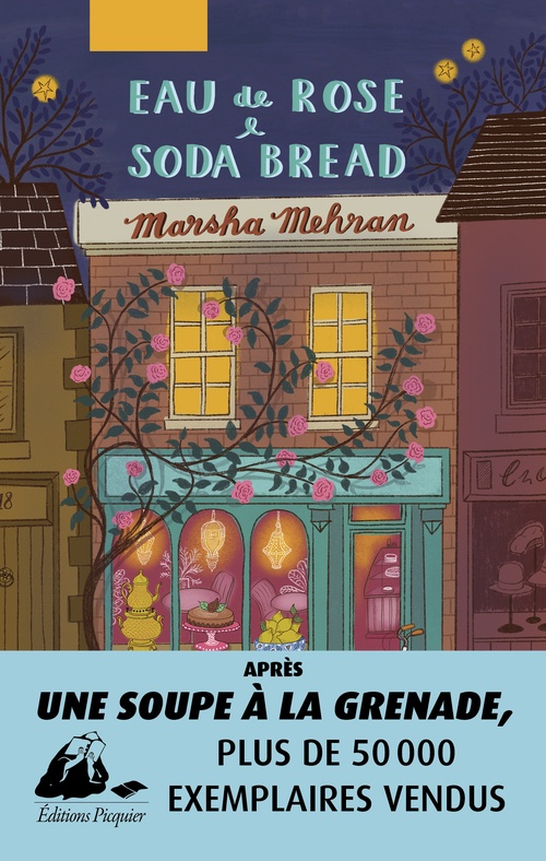 Couverture ebook de Eau de rose & soda bread, de Marsha MEHRAN