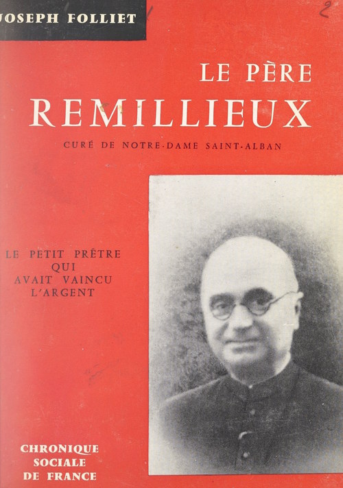 ebook cover of Le Père Laurent Remillieux, by Joseph Folliet