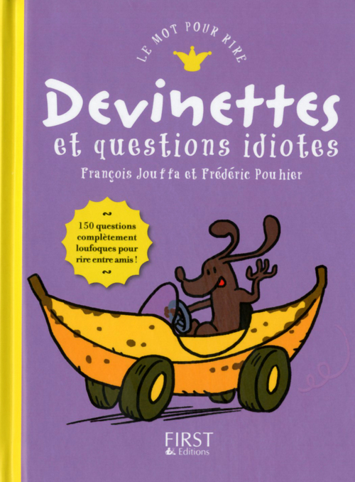 ebook cover of Devinettes et questions idiotes, by François Jouffa