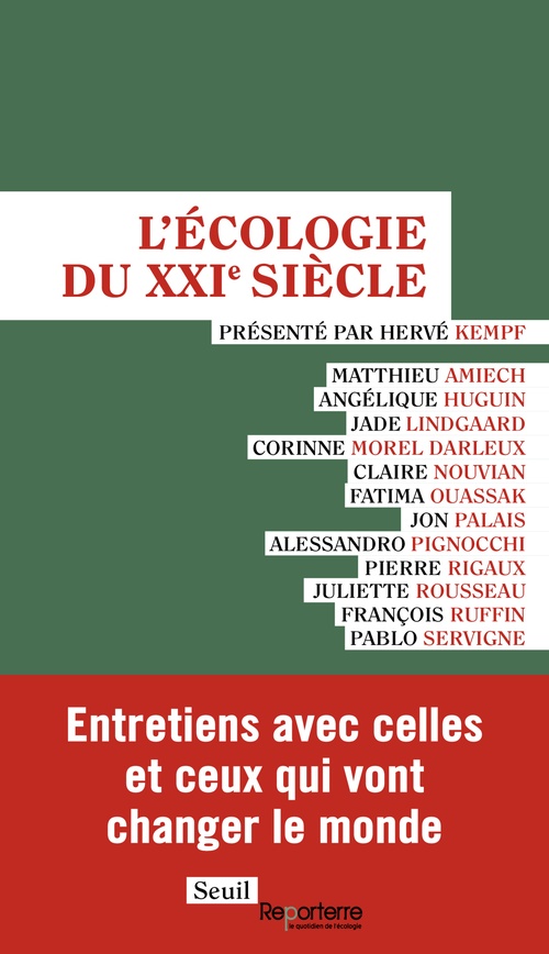 ebook cover of L'Écologie du XXIe siècle, by Collectif, Hervé Kempf